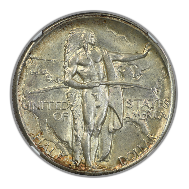 1933-D Oregon Trail Classic Commemorative Half Dollar 50C NGC MS67