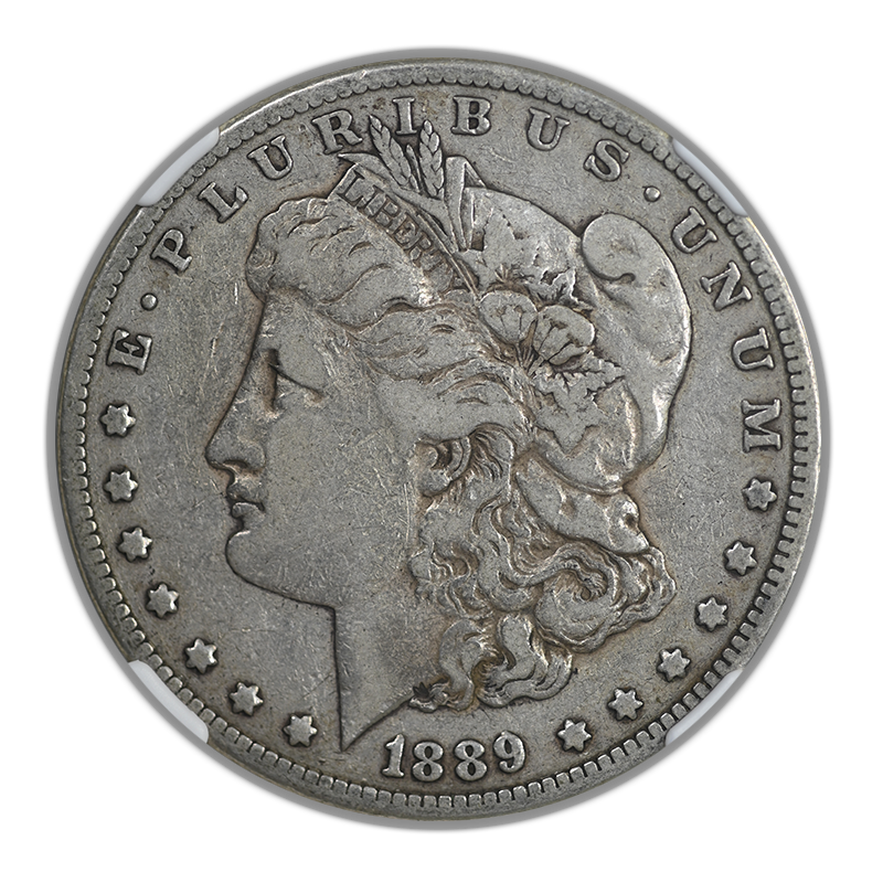 1889-CC Morgan Dollar $1 NGC VF20
