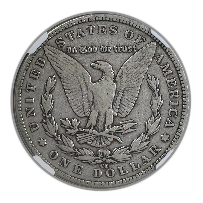 1889-CC Morgan Dollar $1 NGC VF20