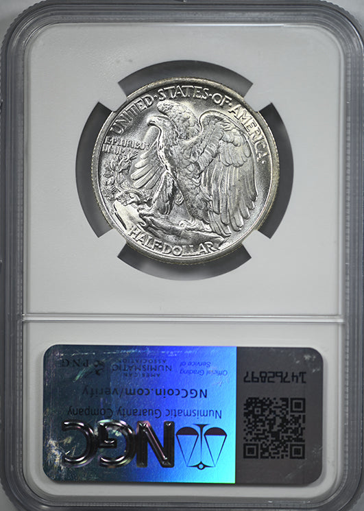 1946-S Walking Liberty Half Dollar 50C NGC MS66
