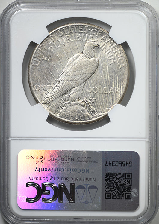 1928 Peace Dollar $1 NGC AU55