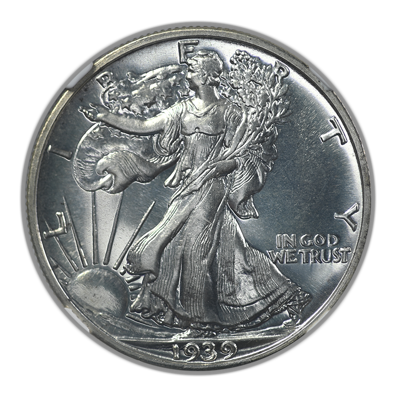1939 Proof Walking Liberty Half Dollar 50C NGC PF67