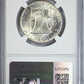 1950-D Franklin Half Dollar 50C NGC MS64 - IRIDESCENT TONED! Reverse Slab