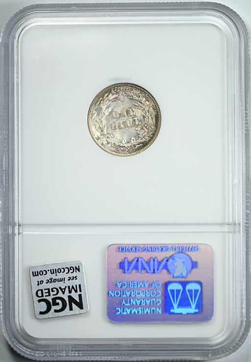 1911-S Barber Dime 10C NGC MS61 CAC Reverse Slab