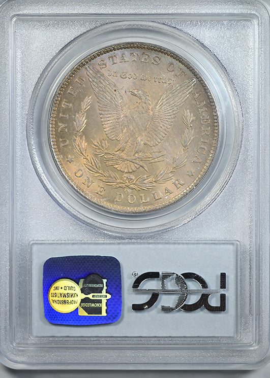1885-O Morgan Dollar $1 PCGS MS65 CAC - TONED!