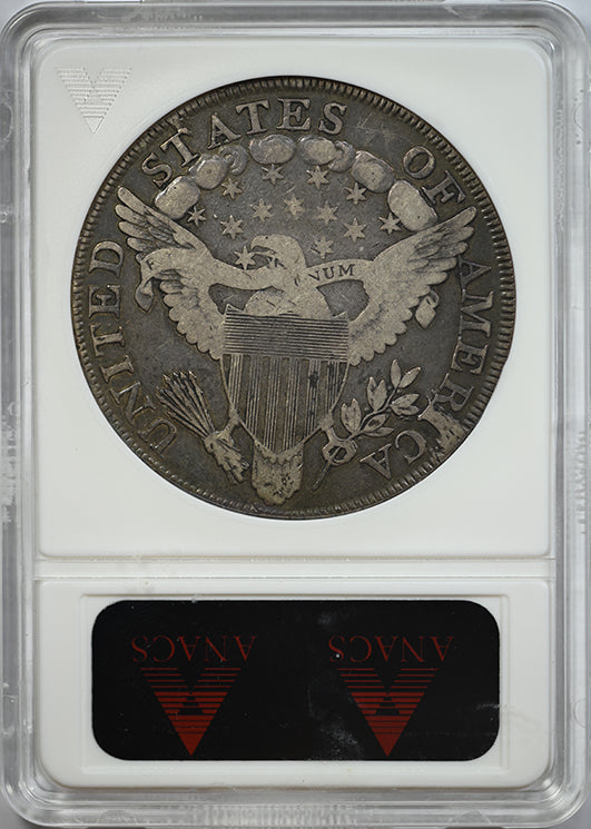 1799/8 Draped Bust Dollar $1 ANACS Soapbox F15 B-1