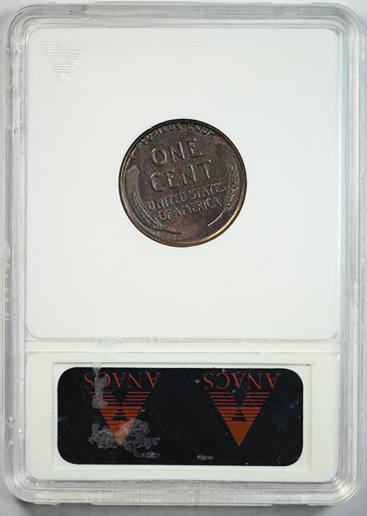 1915 Lincoln Wheat Cent 1C ANACS Soapbox MS64RB - TONED!