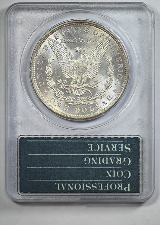1886 Morgan Dollar $1 PCGS Rattler MS65