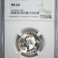 1940-D Washington Quarter 25C NGC MS64