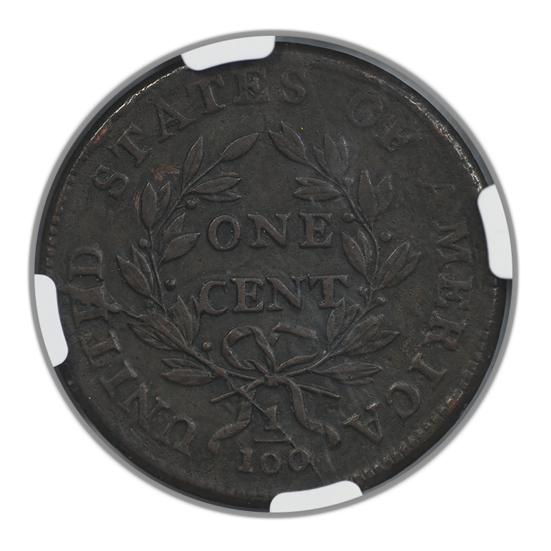 1798 Draped Bust Large Cent 1C NGC XF Details