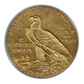 1909-D Indian Head Gold Half Eagle $5 PCGS Doily AU55 Gold CAC Reverse
