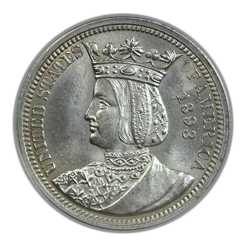 1893 Isabella Classic Commemorative Quarter 25C PCGS MS62 OGH