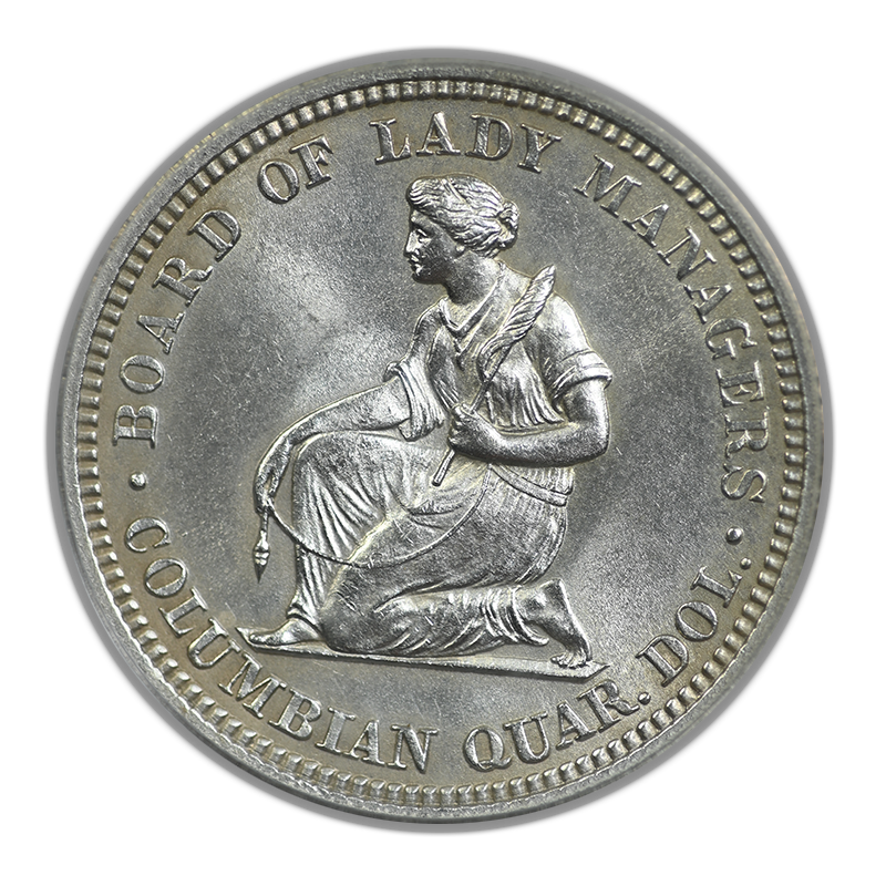 1893 Isabella Classic Commemorative Quarter 25C PCGS MS62 OGH