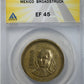 1988-Mo Mexico 1000P Pesos ANACS XF45 Mint Error Broadstruck