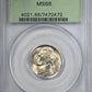 1943-S Jefferson War Nickel 5C PCGS MS66 OGH
