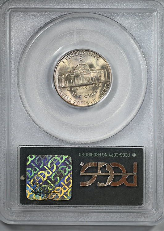 1943-S Jefferson War Nickel 5C PCGS MS66 OGH