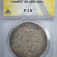 EE1889-A (AD 1896-1897) Ethiopia Birr ANACS F15