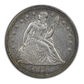1850-O Liberty Seated Dollar $1 ANACS Soapbox XF45