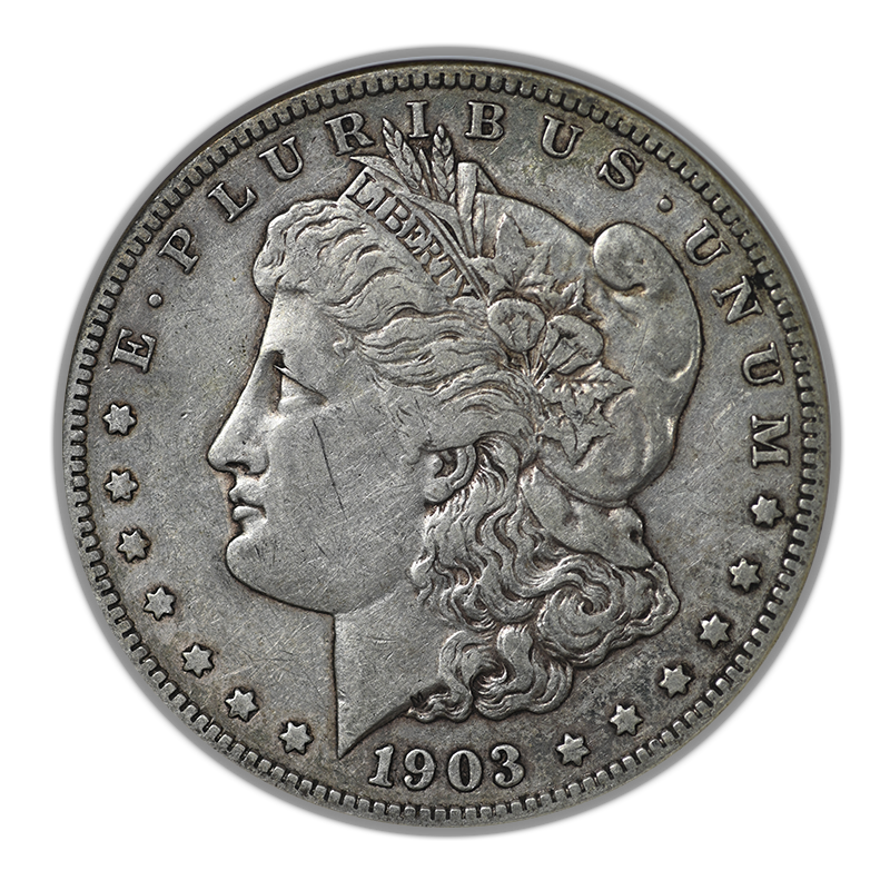 1903-S Morgan Dollar $1 ANACS Soapbox XF40