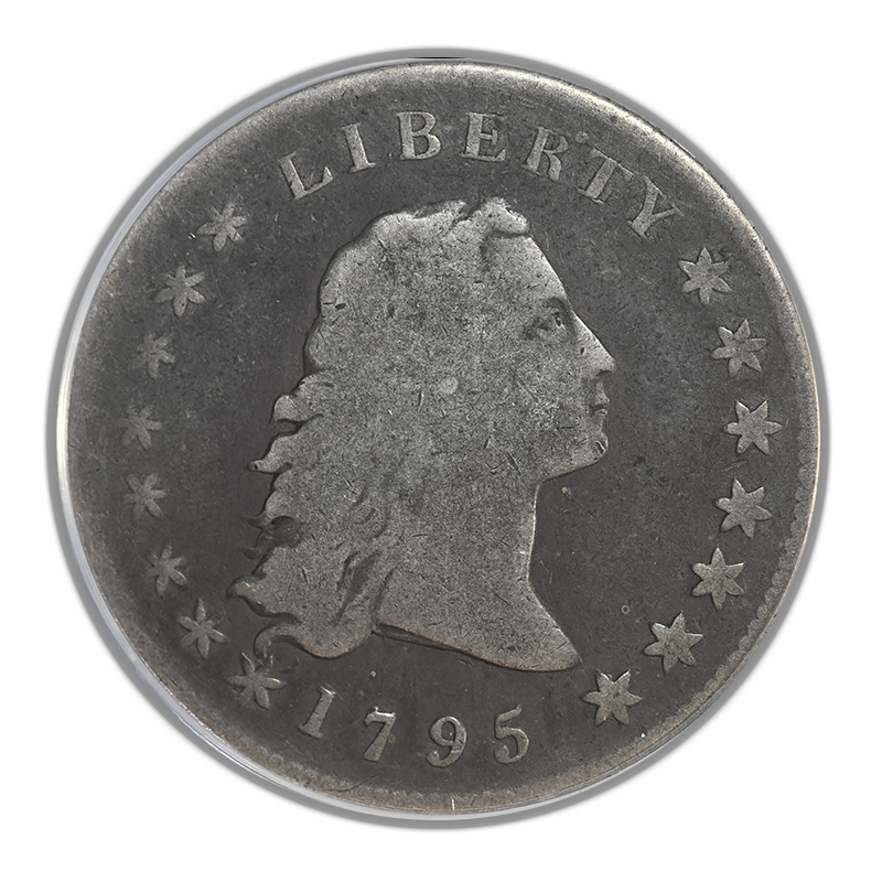 1795 Flowing Hair Dollar $1 ANACS G6