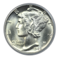 1940-D Mercury Dime 10C PCGS MS67FB - Full Bands