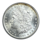 1891-CC Morgan Dollar $1 PCGS Rattler MS61 CAC Obverse
