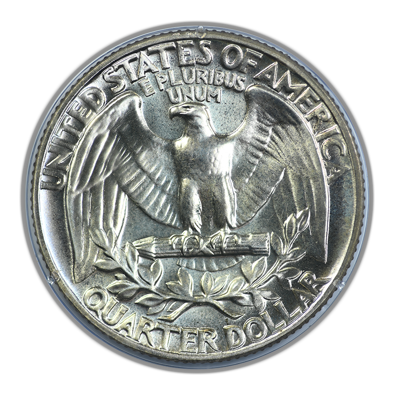 1952 Proof Washington Quarter 25C PCGS Rattler PR66