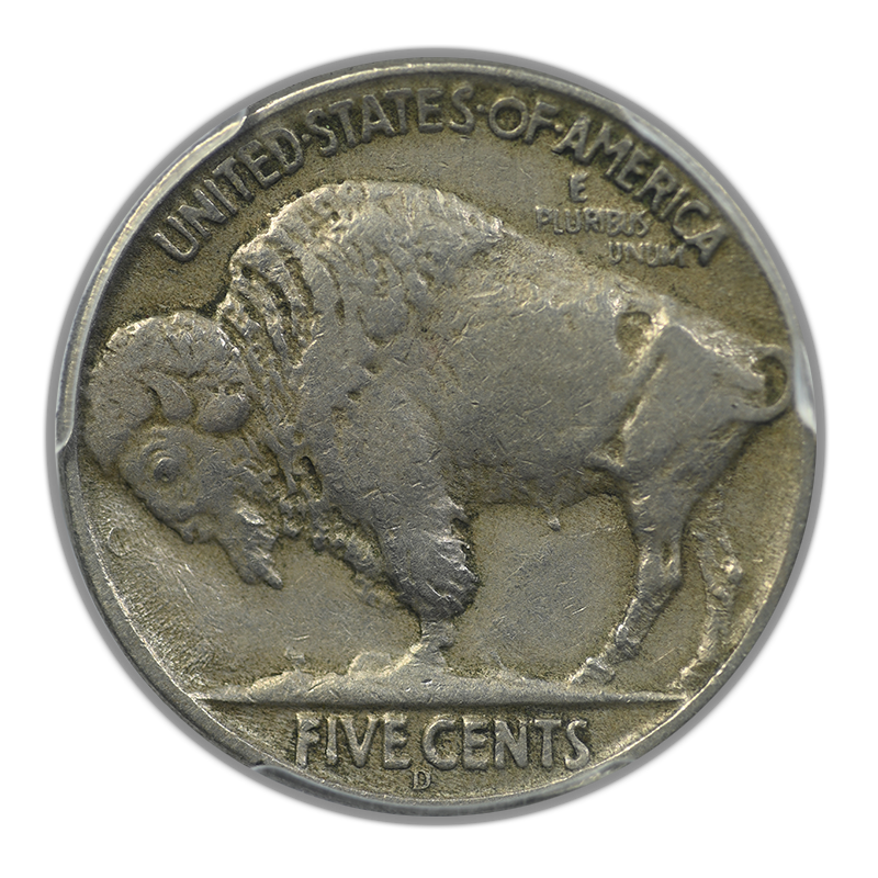 1937-D Buffalo Nickel 5C PCGS XF40 CAC - 3 Legs