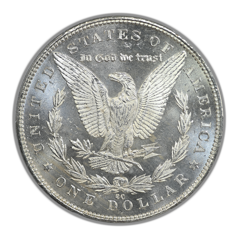 1891-CC Morgan Dollar $1 PCGS MS62PL - Prooflike