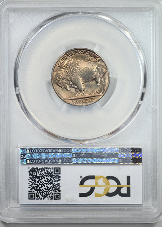 1938-D Buffalo Nickel 5C PCGS MS66 - TONED!