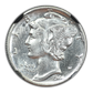 1944-S Mercury Dime 10C NGC MS64* Star with Original Bag Fragment