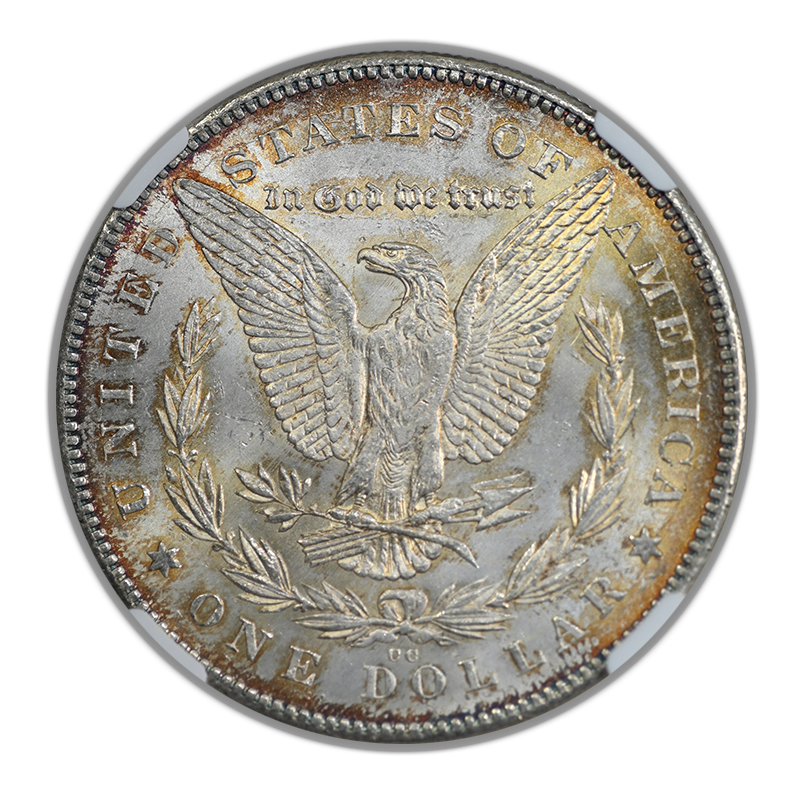 1878-CC Morgan Dollar $1 NGC MS63 - TONED!