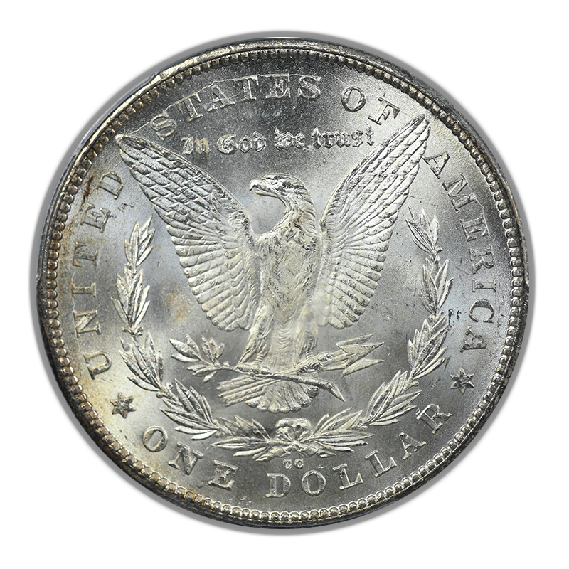 1878-CC Morgan Dollar $1 PCGS MS63 - TONED!