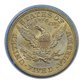 1899 Liberty Head Gold Half Eagle $5 PCGS Rattler MS61 - NICE COLOR!