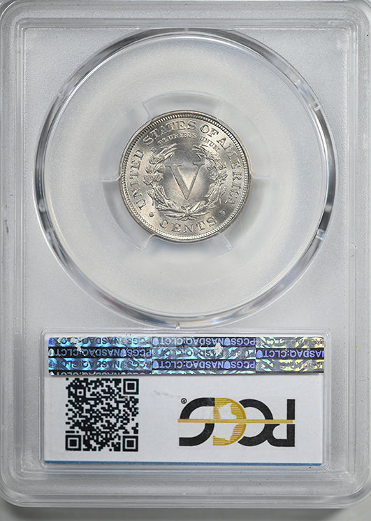 1899 Liberty V-Nickel 5C PCGS MS65