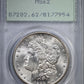 1890-S Morgan Dollar $1 PCGS Rattler MS62