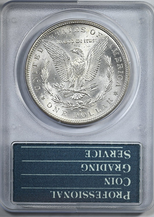 1890-S Morgan Dollar $1 PCGS Rattler MS62