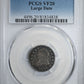 1821 Capped Bust Dime 10C PCGS VF20 - Large Date Obverse Slab