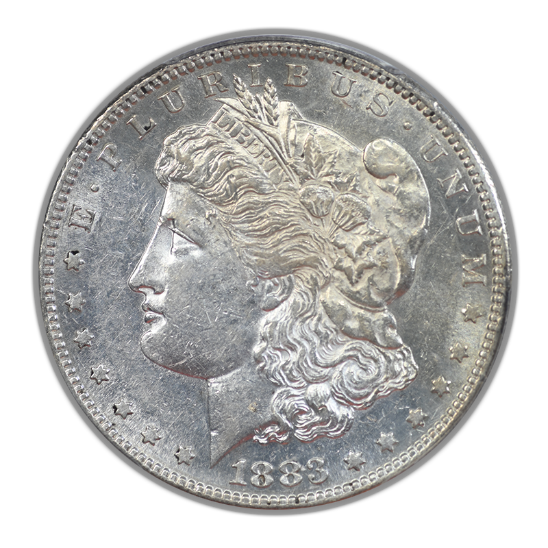 1883-S Morgan Dollar $1 PCGS AU53