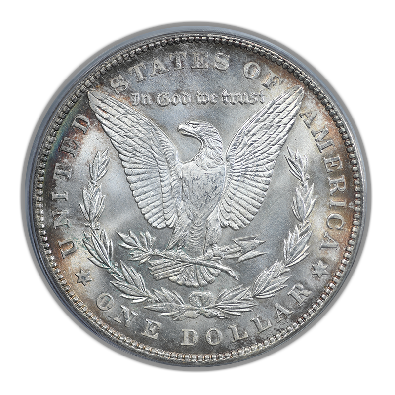1896 Morgan Dollar $1 PCGS Doily MS63 CAC