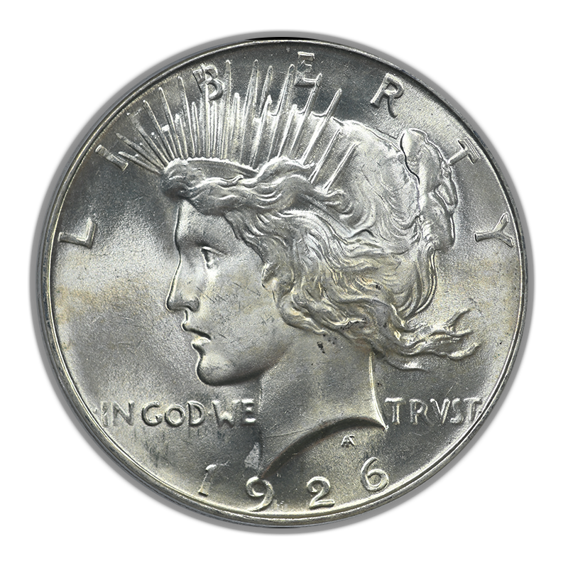 1926-D Peace Dollar $1 PCGS MS63