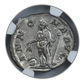 AD 222-235 Roman Empire Severus Alexander AR Denarius NGC Ancients Choice AU