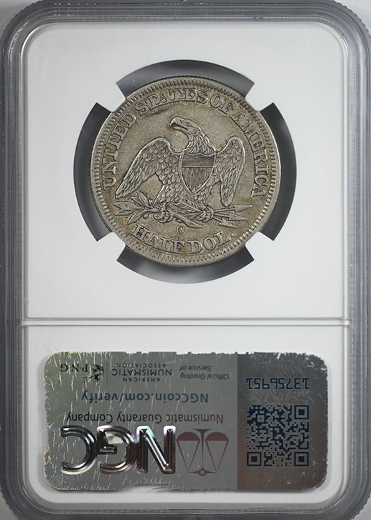 1854-O Liberty Seated Half Dollar 50C NGC XF45 - Arrows