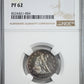 1878 Proof Twenty Cent Piece 20C NGC PF62