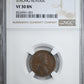 1922 No D Lincoln Wheat Cent 1C NGC VF30BN - Strong Reverse