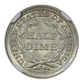 1857 Liberty Seated Half Dime H10C NGC MS67