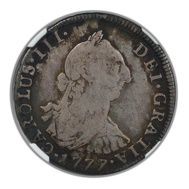 1777 PTS PR Bolivia 4R Reales NGC F12