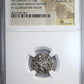 c.525-450 BC Thrace, Island of Thasos AR Drachm Satyr &amp; Nymph NGC Ancients VF