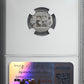 c.525-450 BC Thrace, Island of Thasos AR Drachm Satyr &amp; Nymph NGC Ancients VF