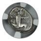 5th-4th Centuries BC Achaemenid Empire AR Siglos Hero King w/ Bow NGC Ancients Choice F